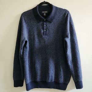 Jos. A. Bank Navy Blue Polo Sweater